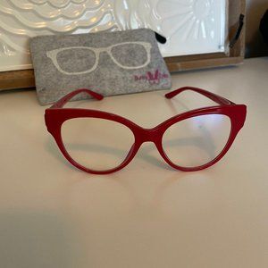 Readers Tilt-able +2:00 Flip-Able Gracie Red brand Bunny Eyez